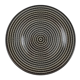 Тарелка плоская круглая d=20 см, Затмение