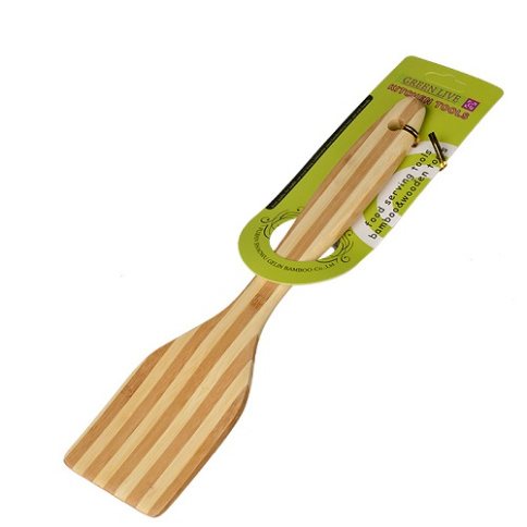  Лопатка для приготовления  пищи бамбук 30см super 1 фото 1