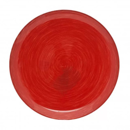 Тарелка обеденная красный Stonemania  Luminarc 25см