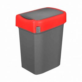 Контейнер для мусора 10,0 л SMART BIN красный