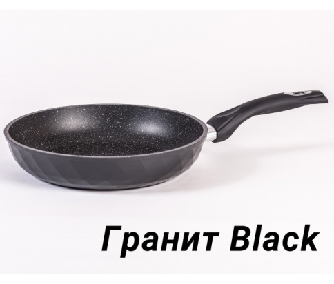  Сковорода-Бриллиант 260 АП Гранит black с ручкой фото 1