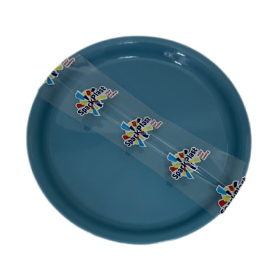  Набор тарелок 3шт. d-210 мм Сине-серый фото 1