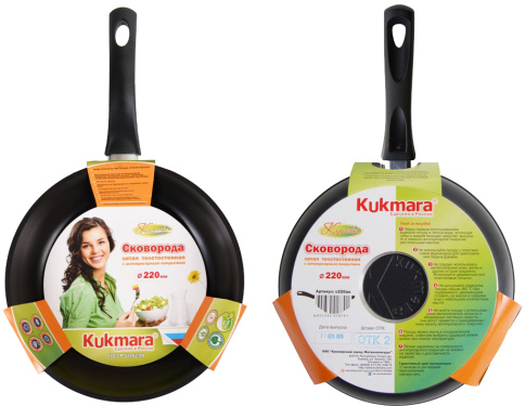  Сковорода с антипригарным покрытием Kukmara 26см фото 1