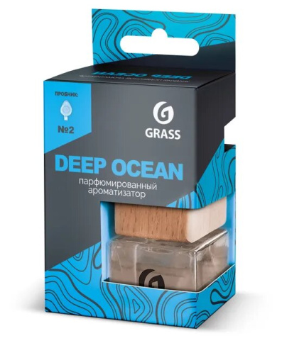  Освежитель жидкий подвесной Deep ocean Grass 1/20  фото 1