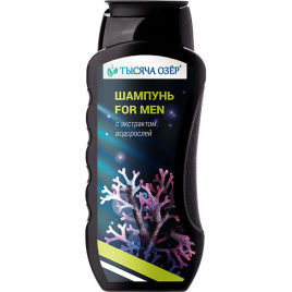 Тысяча озёр Шампунь For men с экстрактом водорослей, 250 мл