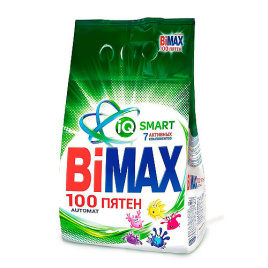 Стиральный порошок BIMAX 100 пятен автомат м/у 4500гр 