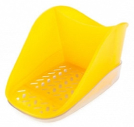 Подставка для моющих средств и губки Teo Plus, лимон