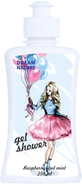 Dream Nature гель для душа Raspberry and mint, 250мл