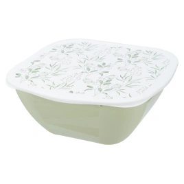 Салатник 4,5 л с крышкой Perfect с декором