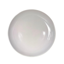 Тарелка плоская круглая d=25,4 см, цвет белый