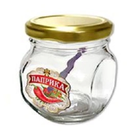 Банка для хранения 200 мл Паприка,