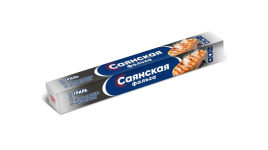 Фольга САЯНСКАЯ ГРИЛЬ особо прочн 29см*7м 20мкм 7Ф-290х15