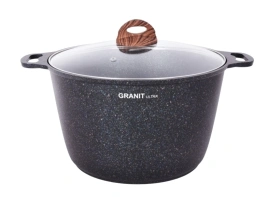 Кастрюля 10,0 л 320 а/п Granit ultra blue,