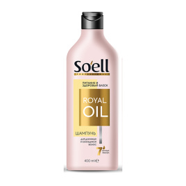 SOELL OIL NUTRITIVE шампунь для волос  400 мл Питание и здоровый блеск