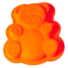 Форма для выпечки 26х23,5х4 см Медвежонок Linea Silicone