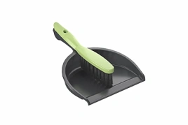 Совок для мусора со щеткой Smart Салатный