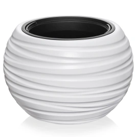 Кашпо 36,0 л Luna d435 мм Белый