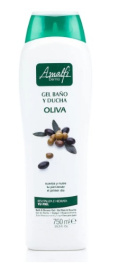 Гель для душа 750 мл AMALFI  "Olive" для всех типов кожи(БОЛЬШОЙ ОБЪЕМ!)
