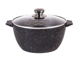 Кастрюля 2,0 л АП Гранит black