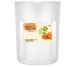 Кувшин мерный 1,0 л Sugar&Spice Honey  прозрачный