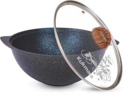 Казан для плова 3,5 л 285 а/п Granit ultra blue,
