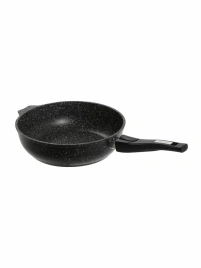 Сотейник 26 см со съемной ручкой без крышки АП Гранит black