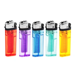 Зажигалка кремниевая, 10*8*12cм, 5 цветов