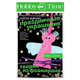 Набор для творчества Творим из фоамирана. праздничные украшения своими руками Ангел