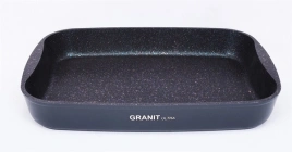 Противень 335*220*55 а/п Granit Ultra blue