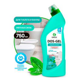 Гель чистящий Grass Dos gel 750 мл дезинфицирующий Мятная сила
