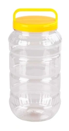 Банка 3,0 л, 135*135*287 мм ПЭТ, цвет микс