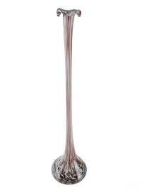 Ваза С-81 h-51 см (в стеклокрошку) Белый марганцевый