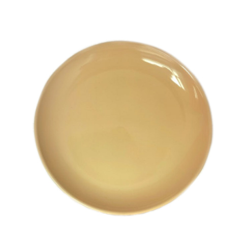  Тарелка плоская круглая d=25,4 см, цвет ванильный фото 1