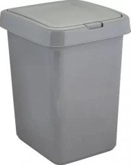  Контейнер для мусора 25,0 л с/кр серый фото 1