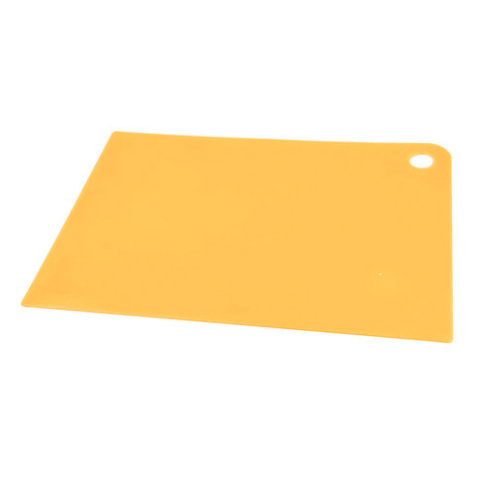  Доска разделочная 247х175х2мм Asti прямоугольная  гибкая (бледно-желтый) фото 1